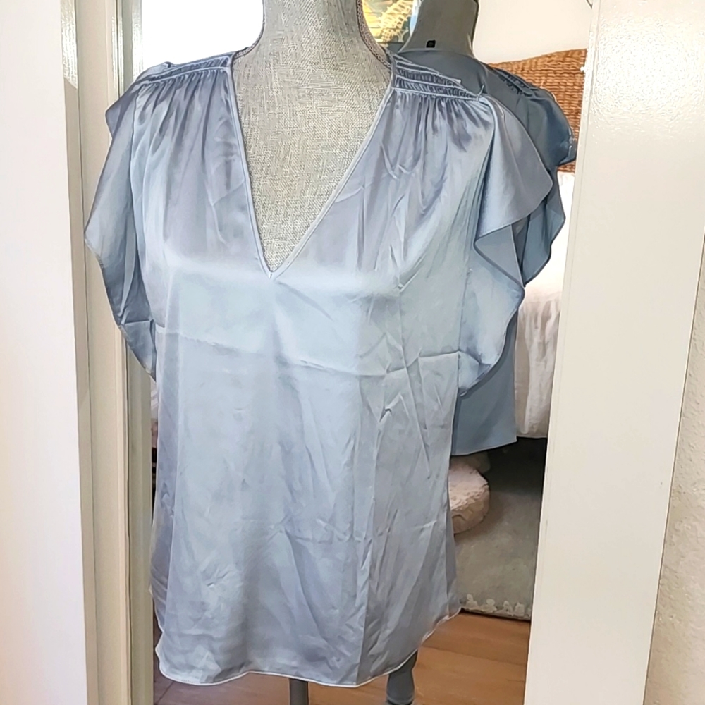 WHBM Satin Top sz S